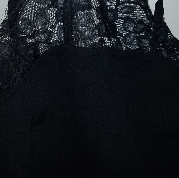 🆕FREE PEOPLE premonitions lace black dress size small - Picture 5 of 11